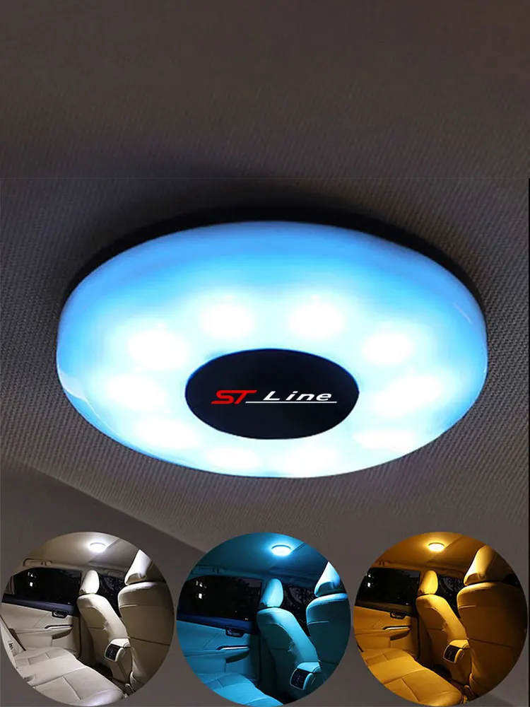 For Ford ST-line Car reading light LED, car interior lighting, car interior light, roof light, trunk light modification