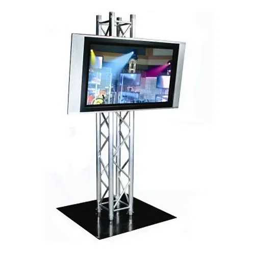 model show aluminum led screen truss tv stand truss