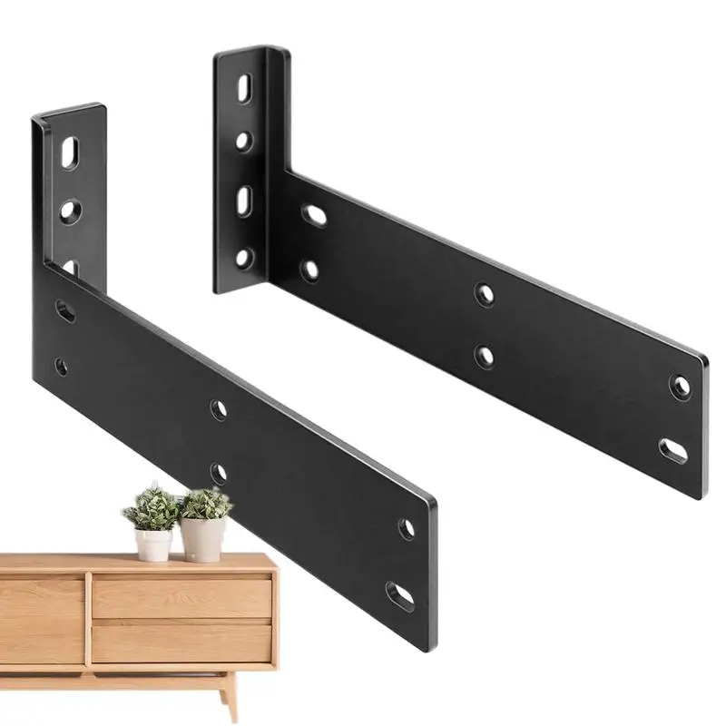 L Shelf Brackets Floating Wall Shelf Bracket Right Angle Design Support Tool For Kitchen Living Room Porch And Shop