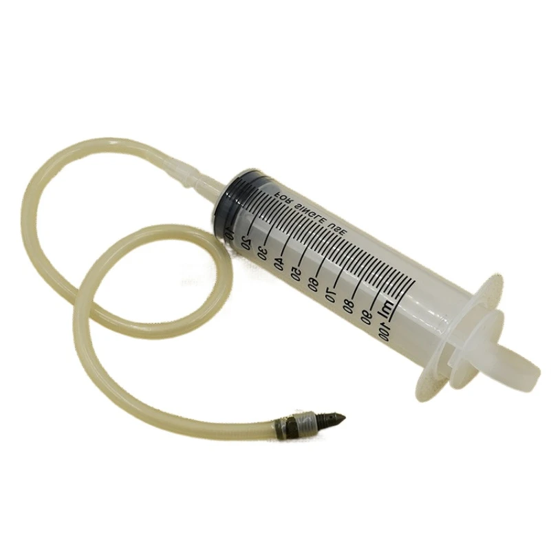 Disc Brake Oil Exhaust Tool Electric Motorcycle Air Extractor Plus Vent Pipe Upper And Lower Pump Vacuum Syringe One image 2