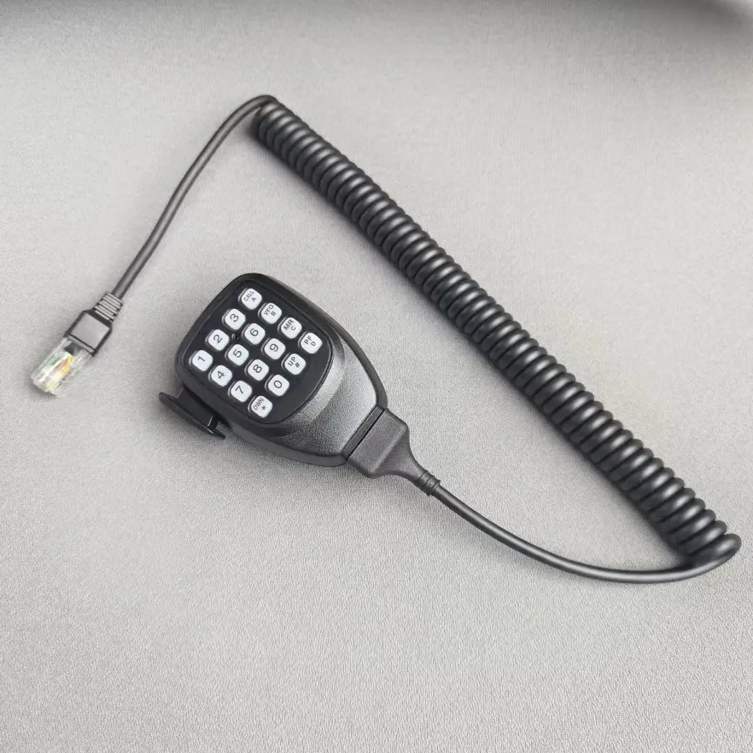 Mikrofon PTT z 8-pinowym złączem i funkcją DTMF do radiotelefonów Kenwood TM281 TM481 TM271 TM471A TK-863G TK-868 TK-868G 768G TK-760 TK-8100