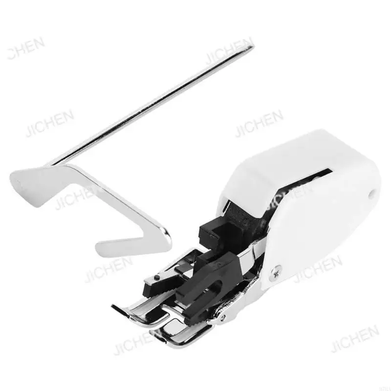

Neu Sewing Machine Side Cutter Presser Foot with Guide Rod for Fabric Cutting Clothing Tailoring Quilting Garment Bag Making 87H