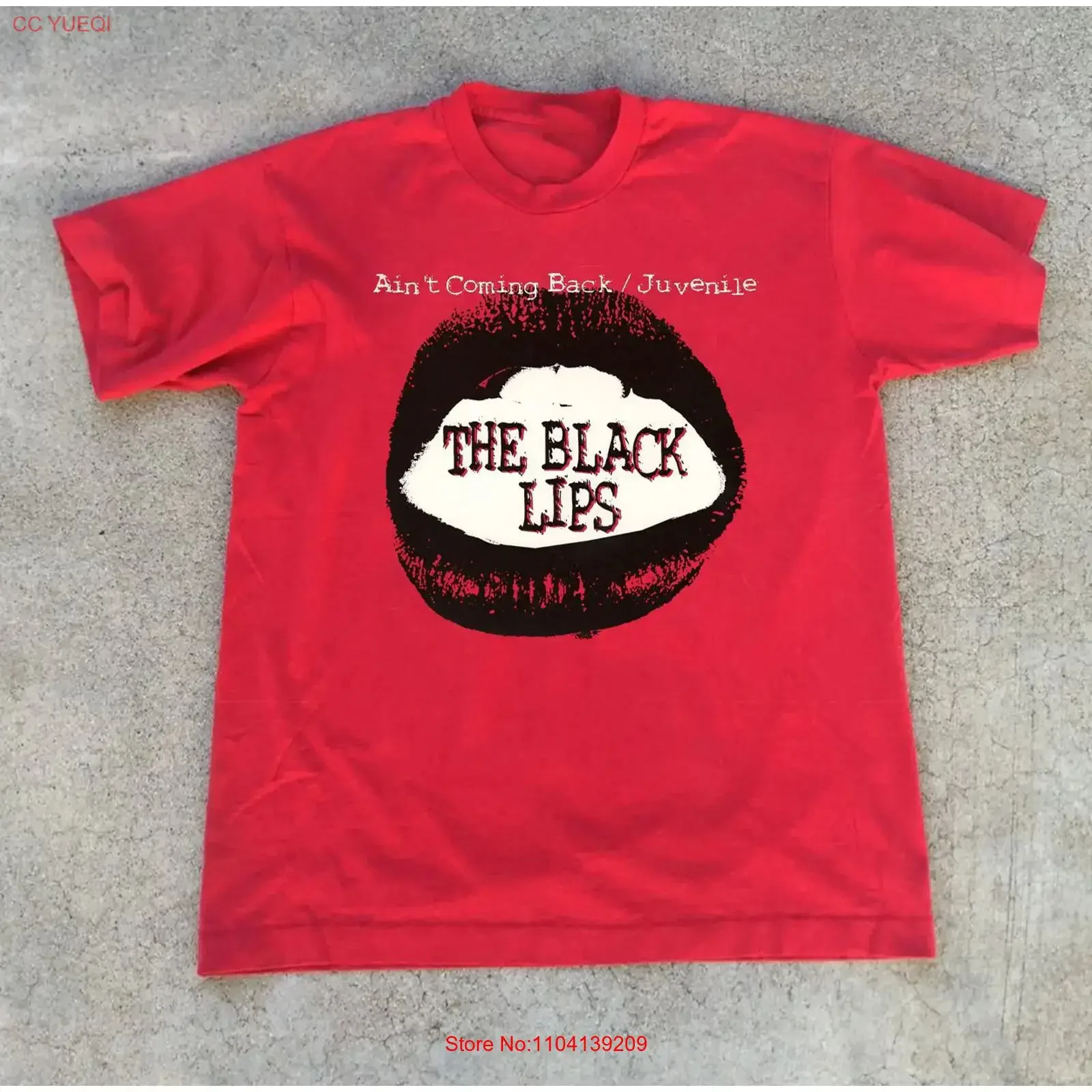 The BLACK LIPS Ain't Coming Back T Shirt Full Size S 5XL vintage Washed Top For Everyday Wear Unisex Casual Stylish fashion