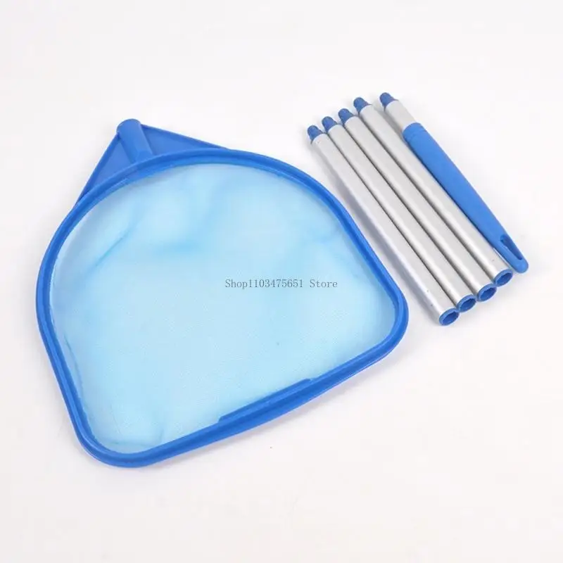  Leaves Skimmer Swimming Pools Skimmer Net Rubbishes Cleaning Rakes Leaves Meshes Deep Bag Leaves Cleaning Net Pool Accessories