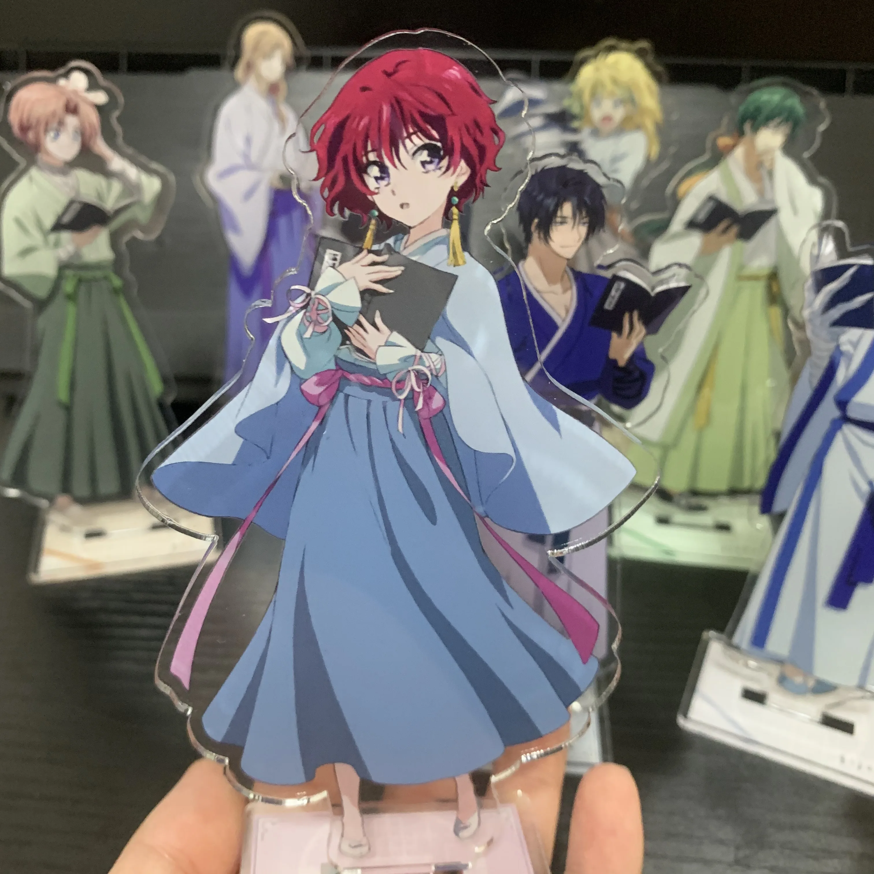 Akatsuki no Yona Anime New Style Figure Yona Haku Acrylic Stands Jeha Character Model Plate Desk Decor Standing Sign Fans Gifts