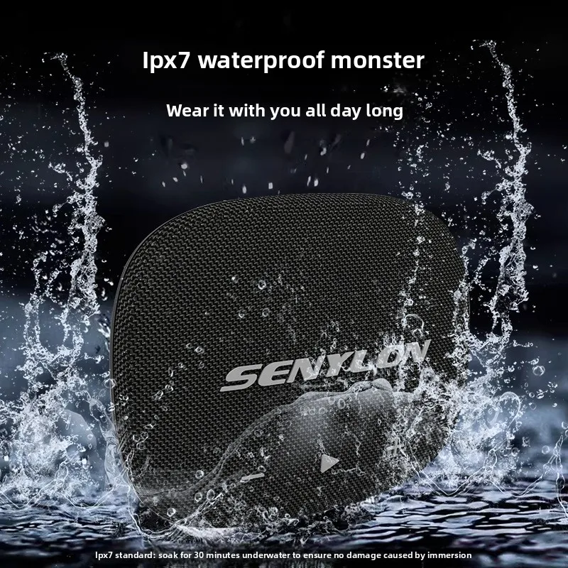 

New Wireless Bluetooth Speaker Portable Outdoor High Volume Subwoofer Card Insertable Waterproof Mini Bluetooth Speaker