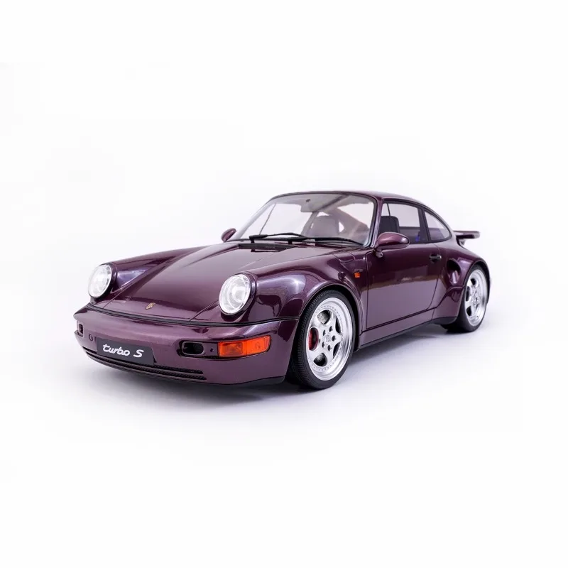 GT Spirit 1/18 Porsche 911 964 Turbo S لعبة معدنيّة لسيارة Diecast نموذج معدني هدايا