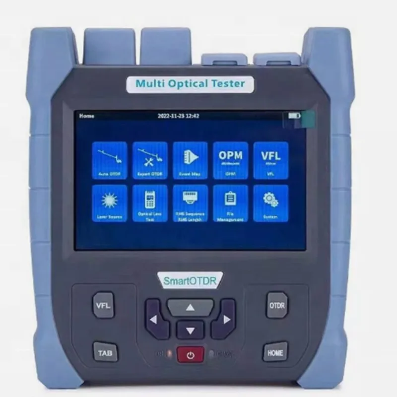 

New Model 5100 850 1300 Otdr Fiber Optic Fiber Optic Tester Mini 1310 1550 Sm mm 3.5 Color Sreen Otdr