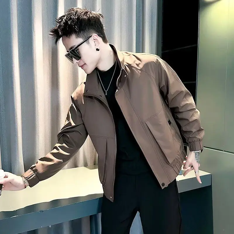 

Весенне-осенняя мужская одежда Jaet, модный топ, мужская одежда, новинка 2023 года, High-End Feeling Cool Haome, модная брендовая верхняя одежда