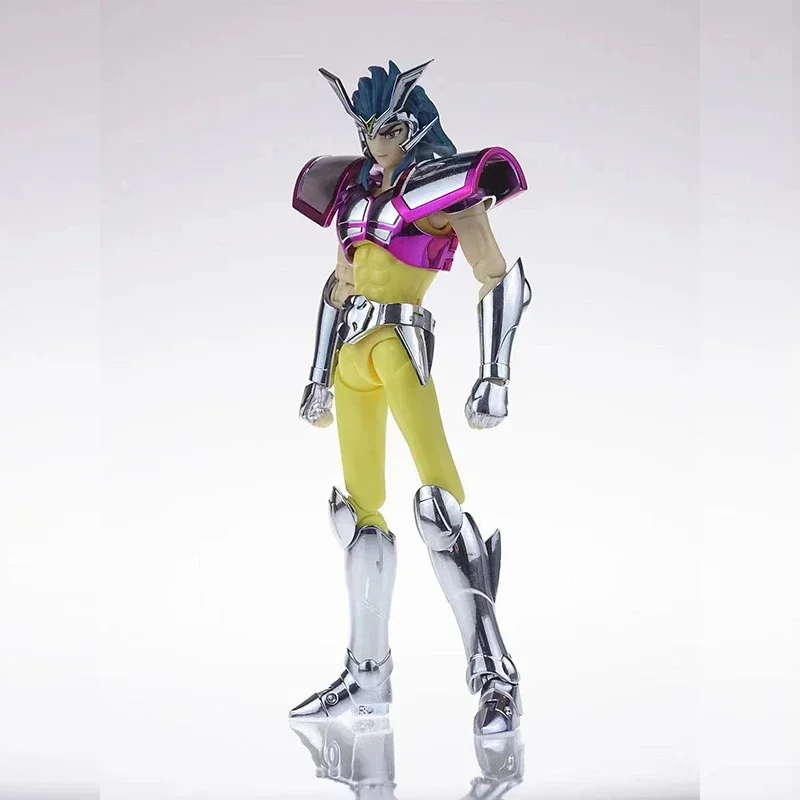 En Stock ahora Saint Seiya Cloth Myth EX Silver Saints Asterion DIY (Kit de modelo ST) Metal Amor Anime figura de acción juguete regalo de vacaciones