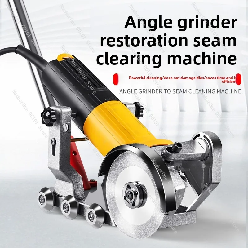 Sewing agent construction tools, electric seam cleaning machine, seam cleaning artifact