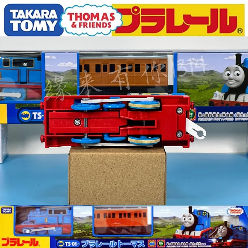 Takara Tomy Tomica Thoma & Friends tren eléctrico juguetes niños Diecast Percy Toby Gordon Henry vehículo modelo motor regalo de vacaciones