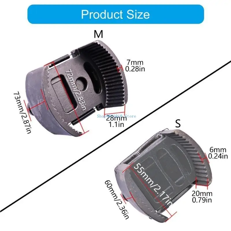 T3LF 60-80mm/80-105mm llave filtro ajustable 2 garras removedor filtro aceite herramienta reemplazo y desmontaje