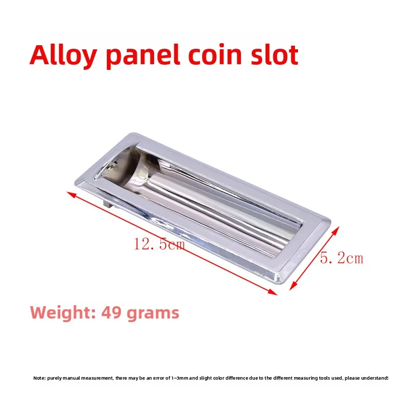 

Arcade Game Coin Slot Track Alloy Panel Upright Coin Mechanism Token Hardware Coin Operated Games