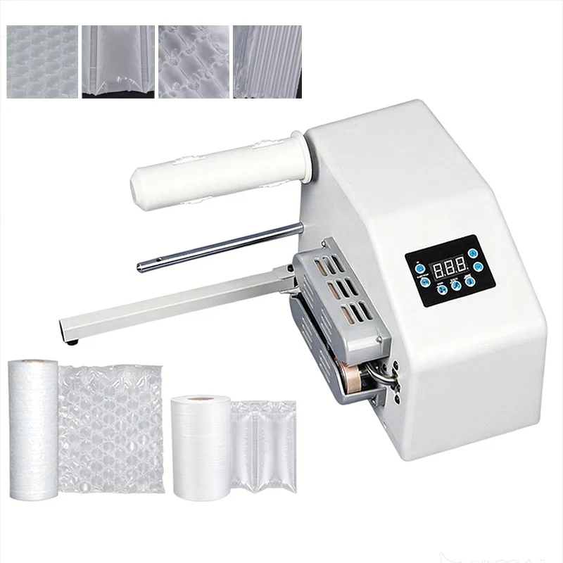 Air Cushion Machine Desktop Bubble Film Inflator for Shipping Protection Air Pillow Inflating Machine for E-commerce Packaging