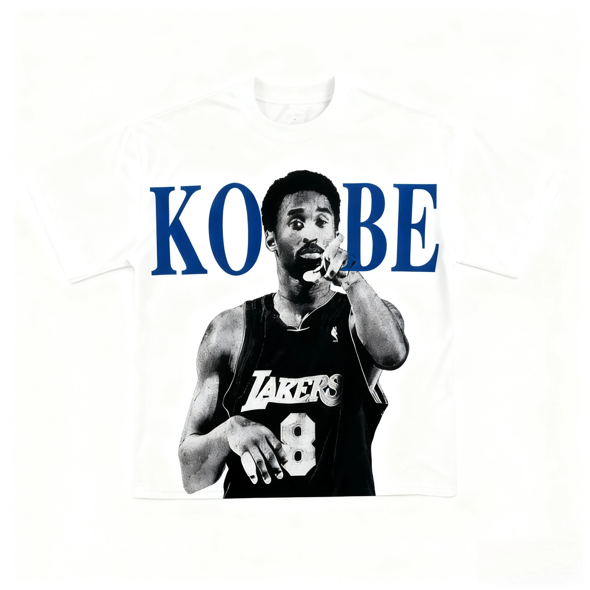 الصيف القطن كرة السلة تي شيرت كوبي براينت الرسومات طباعة للجنسين الهيب هوب الشارع الشهير تيز ياقة بلايز الرجال النساء تي شيرت #6