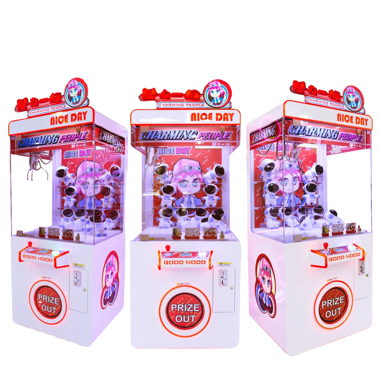 

Игровой автомат Crane High Profit Custom Toys Claw Vending Claw Machine