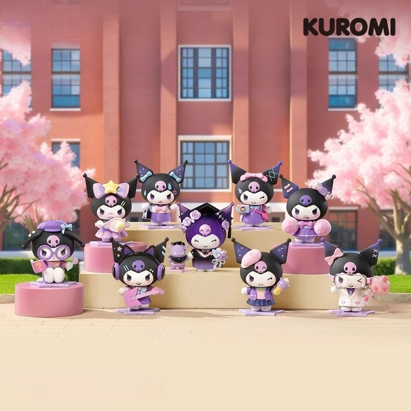 

Kuromi Campus Diary Series слепая коробка фигурка игрушка милая Коллекционная модель подарок на день рождения настольные изысканные украшения