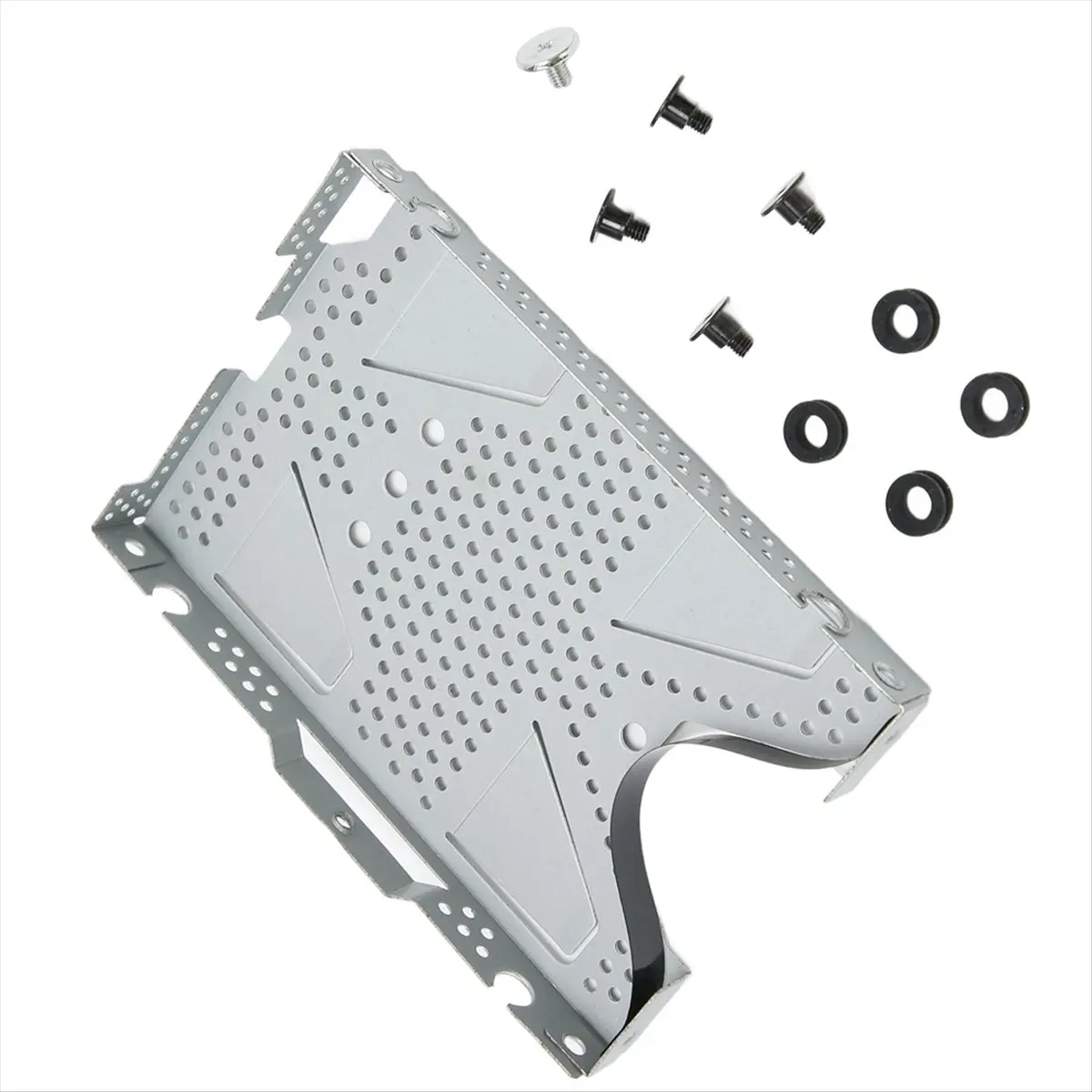 Y60A NEW-For PS4 Slim Hard Drive Mounting Bracket Durable Metal HDD Caddy Replacement Console Easy Installation