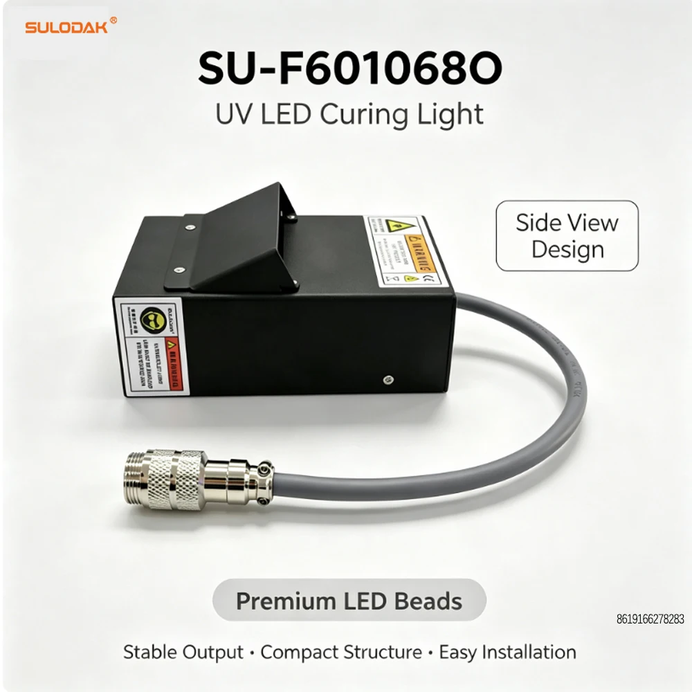 601065 Fan Cooled UV Ink Curing Lamp 100W 395nm for A3 A4 Wall Ground I3200 XP600 TX800 UV LED Printer Drying Light