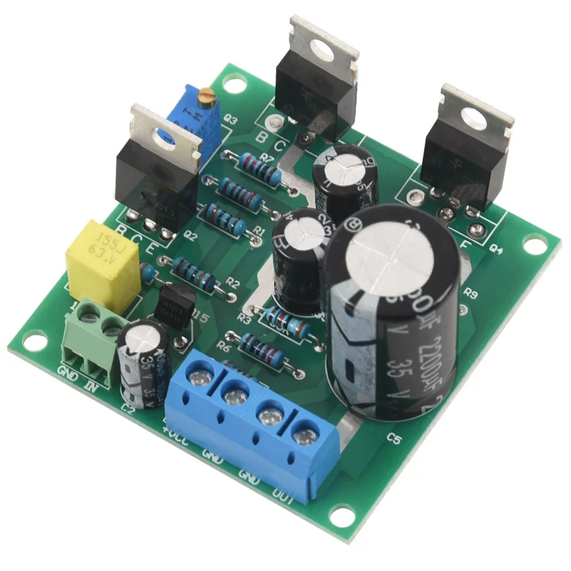 

M13K-3X DC12V 24V Mini 1969 TIP41C Mono Channel Amplifier Assemble Board Pure Class A