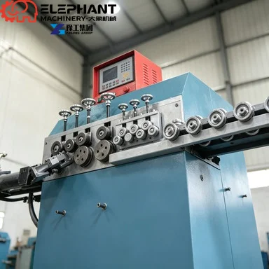 High Precision Wire Loop Making Machine Hydraulic CNC Metal Coil Bending Machine For Iron Copper Wire