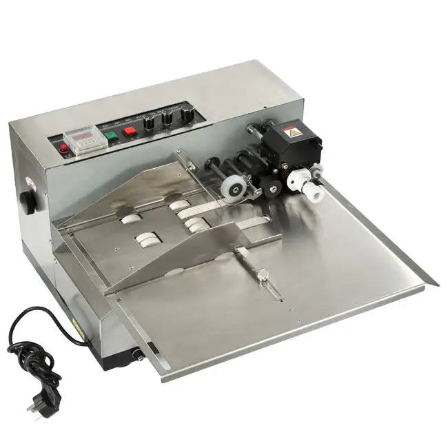 Desktop Daily Periodic Coding Machine for Bag Production Batch Number Expire Date Semi Automatic Inkjet Printer Solid Ink Wheel
