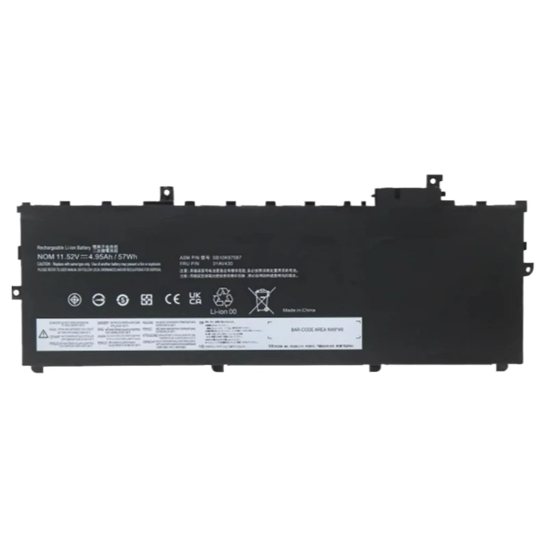 New 01AV430 Replacement Battery FOR Lenovo Thinkpad X1 Carbon 5th 6th  01AV494 SB10K97587 01AV429 SB10K97586 01AV431 Li-Polymer