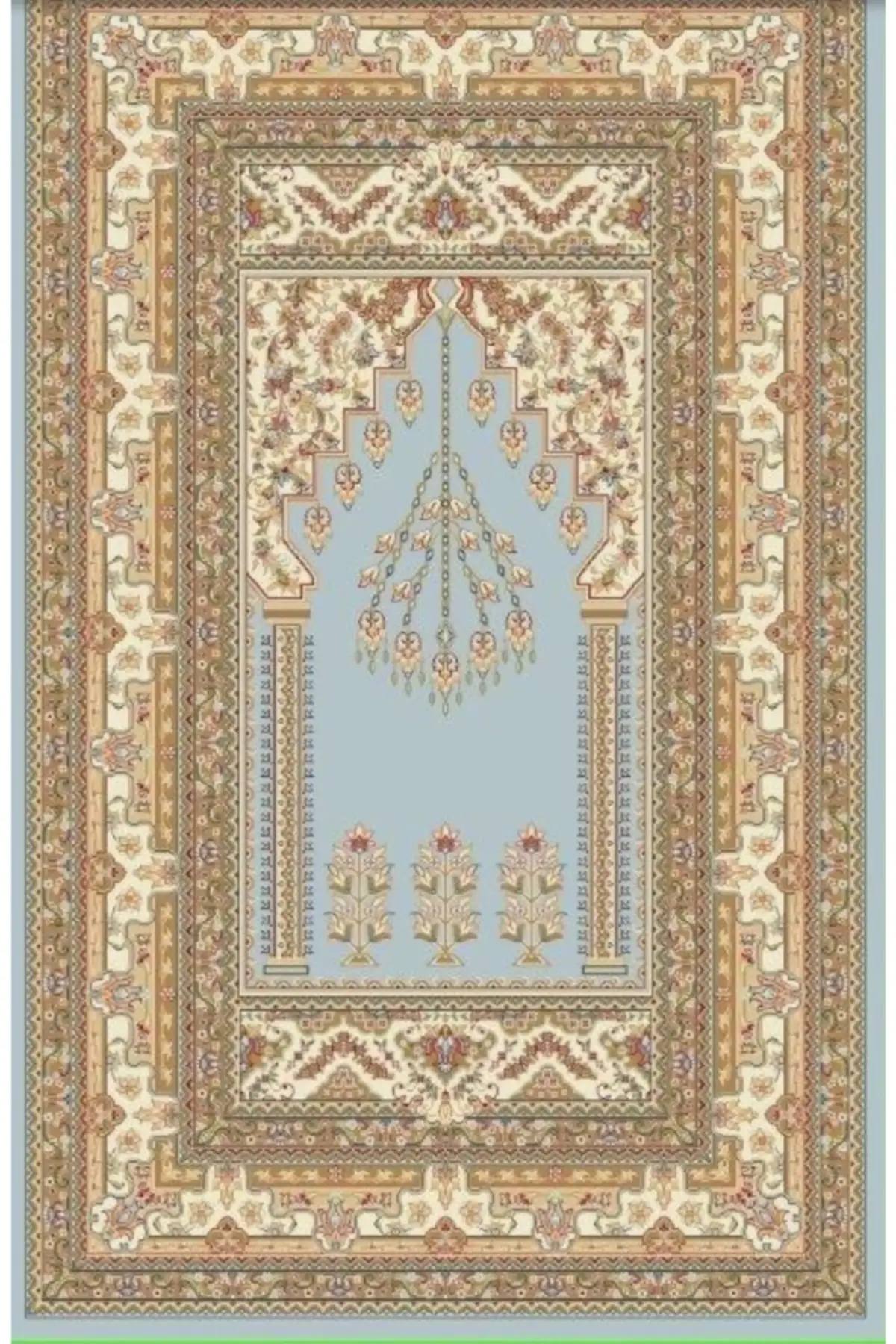 

DOLBOVI silk Seccade bright bamboo viscose custom production Meditation Rug