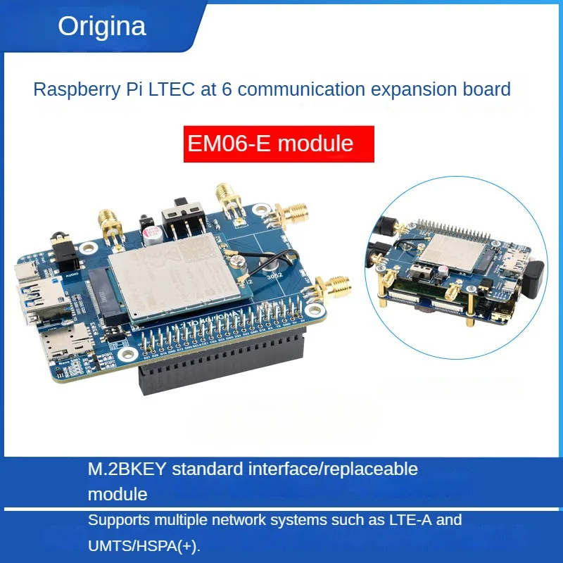 

4 LTE Cat 6 Communication Expansion Board LTE-A Internet Communication GNSS Send Message