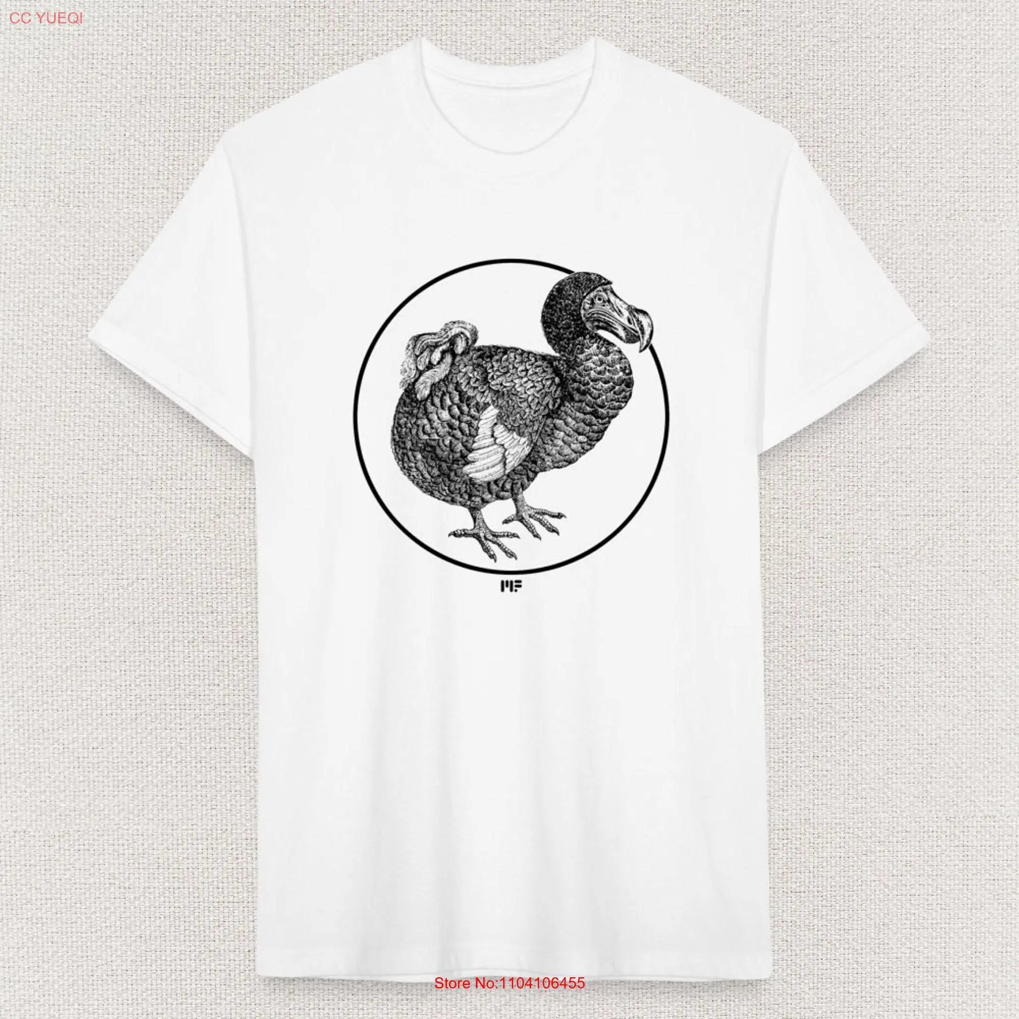 Dodo Bird T Shirt By Mythical Forces long or short sleeves