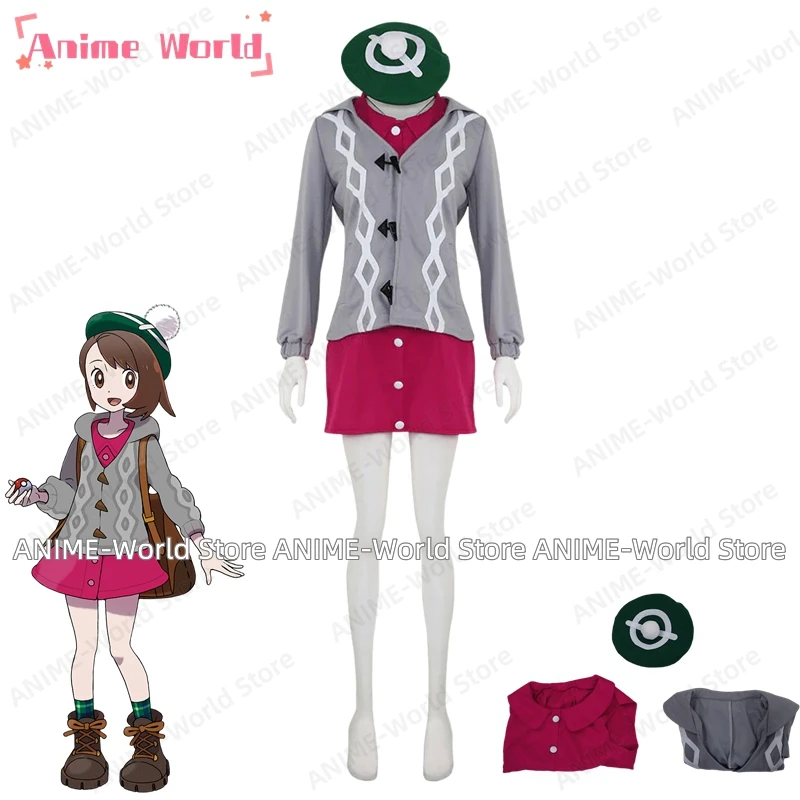 

《Custom size》Anime Womens Gloria Costume Cosplay Outfit Suit Uniform Halloween Christmas Outfit