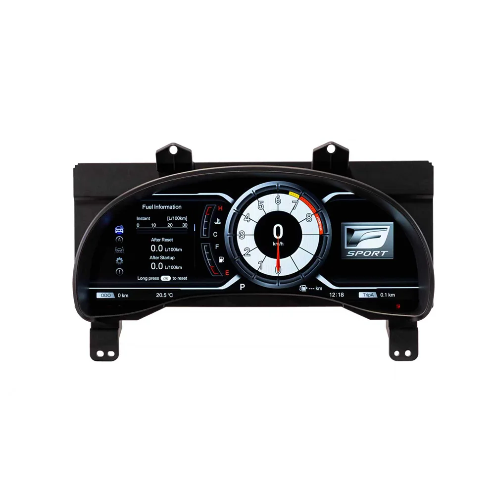 Car Digital LCD Dashboard Panel For Lexus RX270 RX350 RX450H 2009-2015 Virtual Instrument Cluster CockPit Speedometer