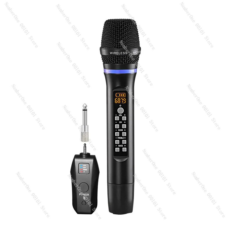 Reverb High Bass Home Universal Wireless Microphone Charging Smart Professional Microphone