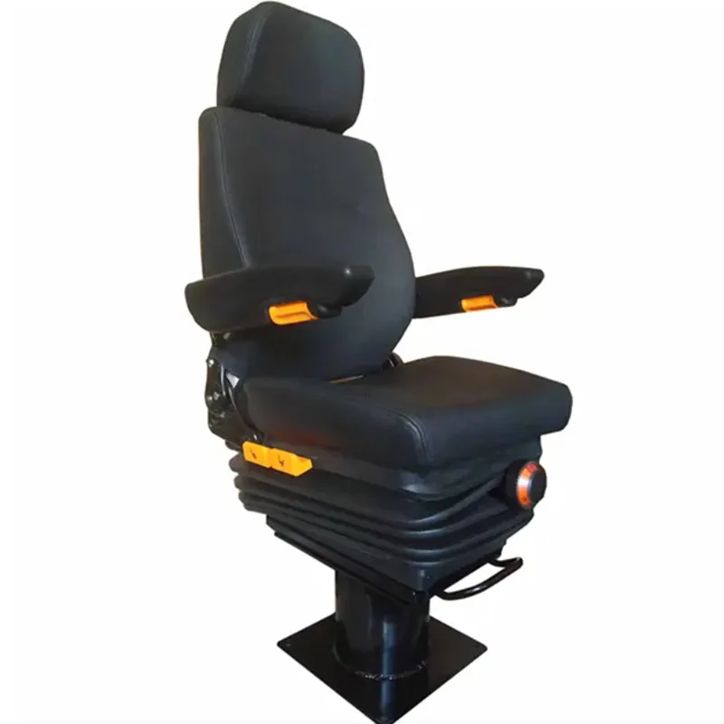 Subway driver's seat Electric bus driver's seat can rotate 360 degrees Mechanical suspension shock absorption