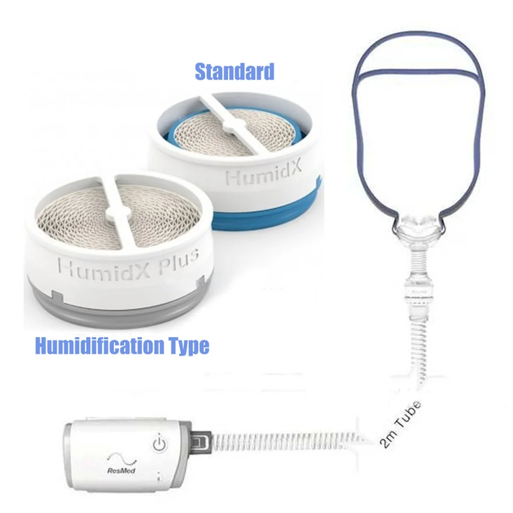 1Pcs CPAP Filters ResMed AirMini Ventilator Anhydrous Humidifier Moisturizing Artificial Nose Filter ResMed Filter Cotton