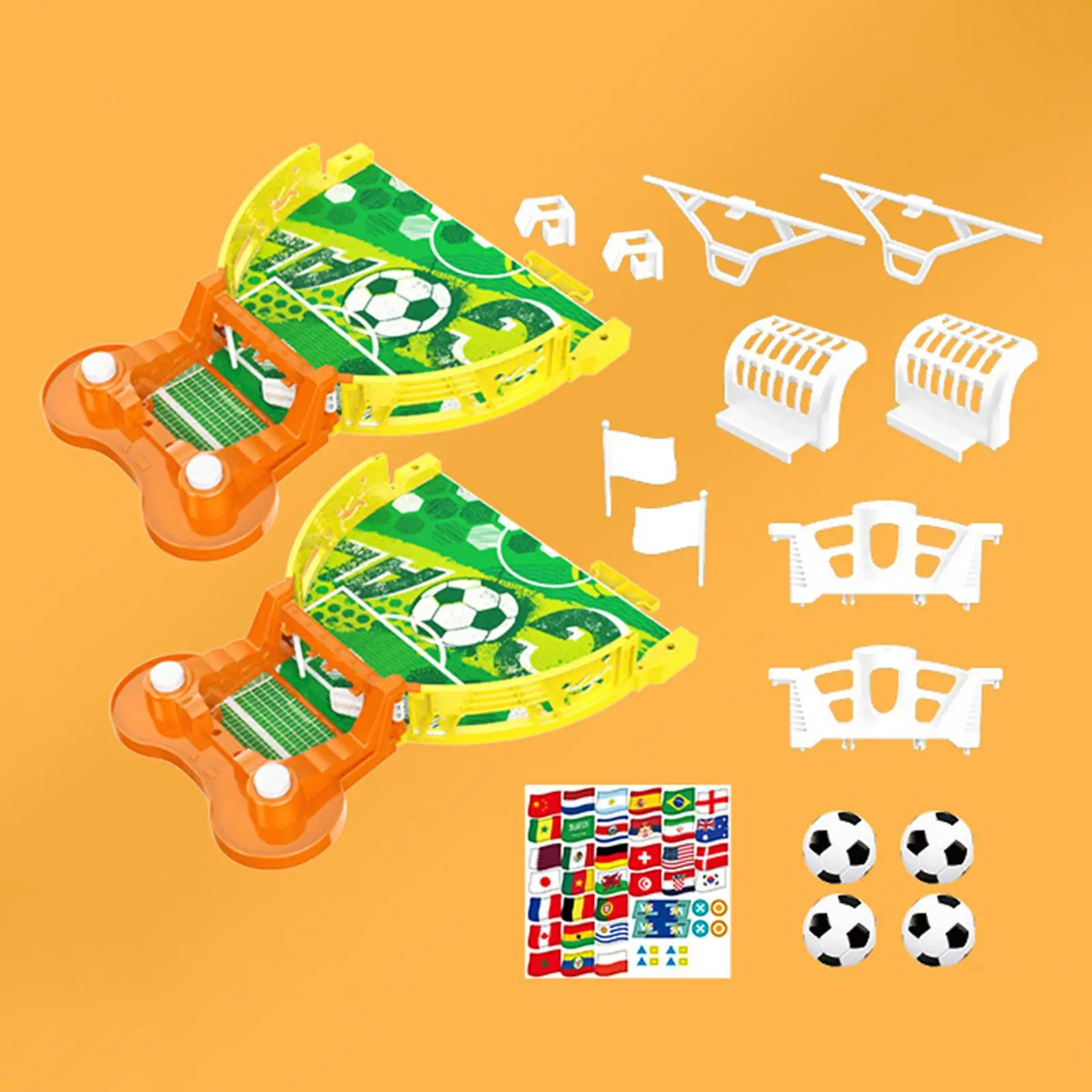 Brittop-Mini jeu de football de table, jouet de bureau pour jeu d'intérieur, mini jeu de baby-foot pour fête, enfants, famille