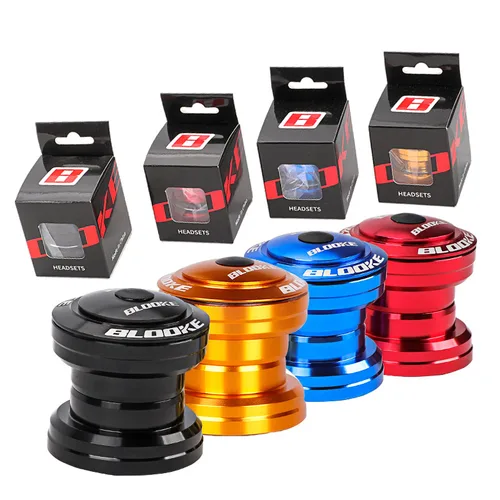 Imagen 1 del producto Tapa superior sellada para auriculares de bicicleta MTB, piezas de bicicleta de montaña de aleación, vástago de horquilla sin rosca, 2 rodamientos, 34mm, 1Pc