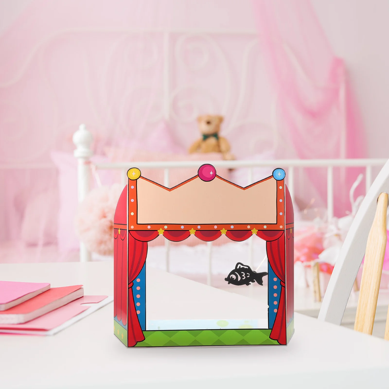 

1 set 1 Set Shadow Puppet Kit Stage Theater Educational For Kids Diy Science Project Handmade Craft Activity Chinese Traditional