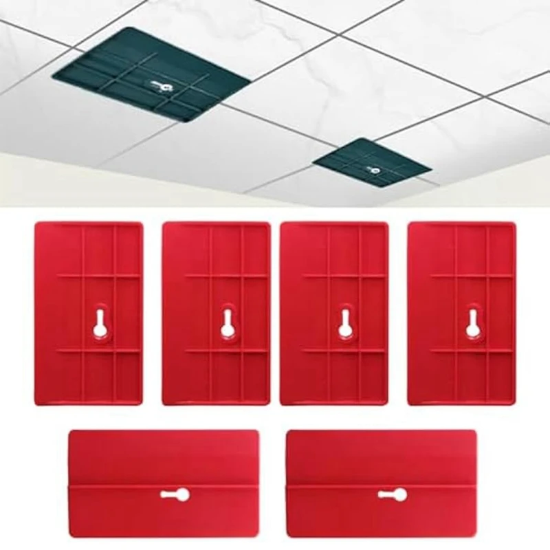 6Pcs Drywall Fitting Tool Plasterboard Fixing Tool Positioning And Fixing, In Place, Plasterboard Fixing Gypsum Plate-AT64