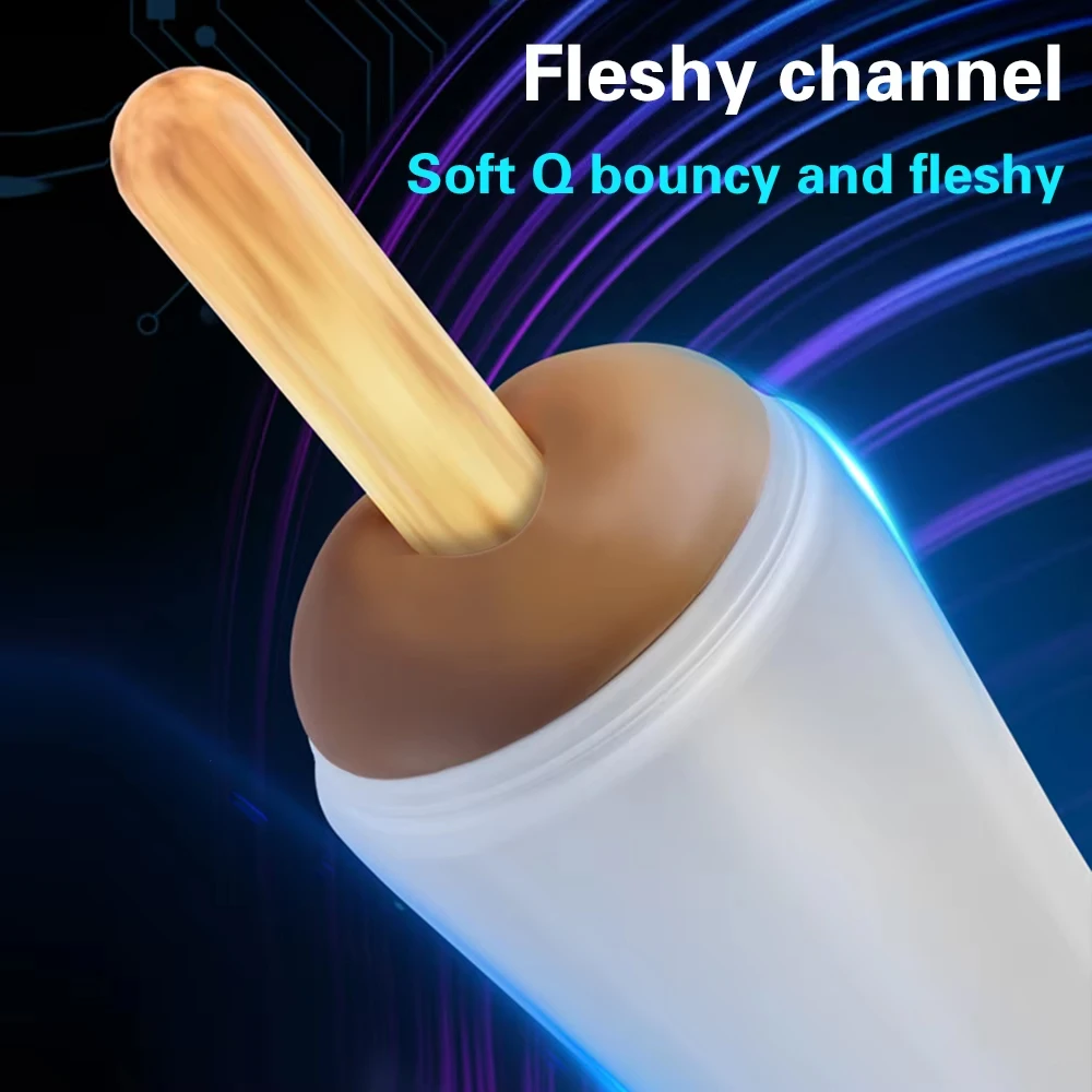 الاستمناء الاهتزازي التلقائي للرجال ، معدات الاستمناء للذكور ، آلة اللسان ، ألعاب الجنس ، سلع البالغين ، كأس الاستمناء #4