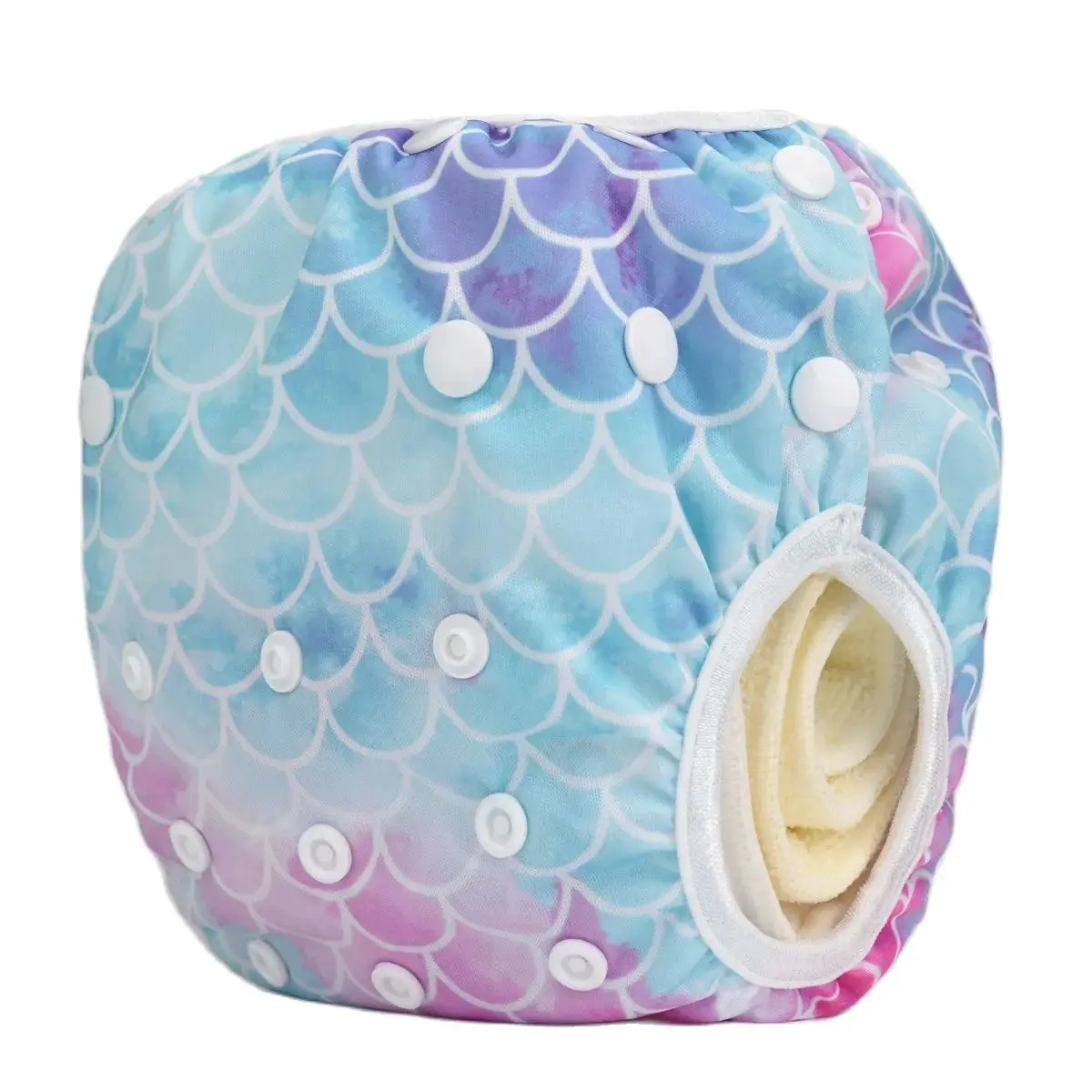 [Sigzagor] LARGE Baby Swim Diaper Nappy Swimwear Swimsuit One Size All In One Nappy Reusable Girl Boy Toddler 18-49lbs 8-22kg