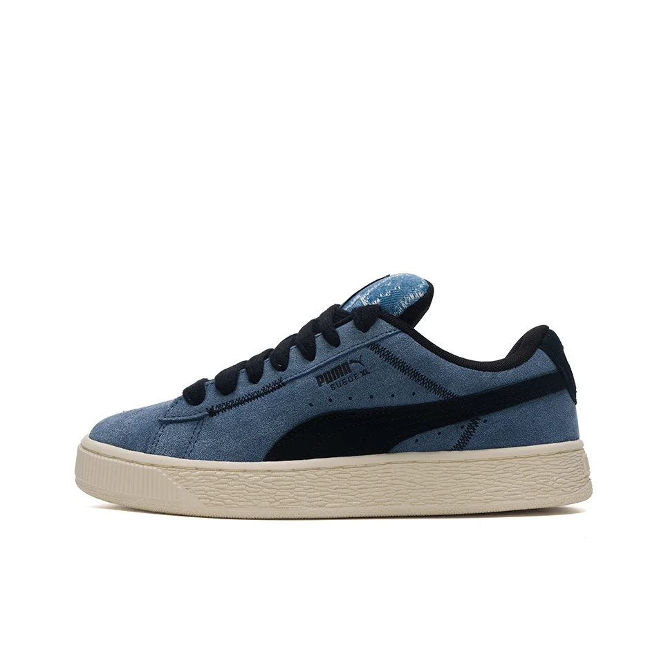 chaussures-de-skateboard-basses-puma-suede-xl-unisexe-bleu-402569-01