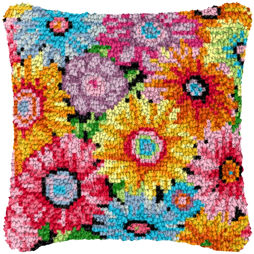 عيد الميلاد الحيوانات مزلاج هوك عدة وسادة التطريز المخدة افعل ذلك نفسك التطريز مزلاج هوك اليدوية وسادة الديكور #5