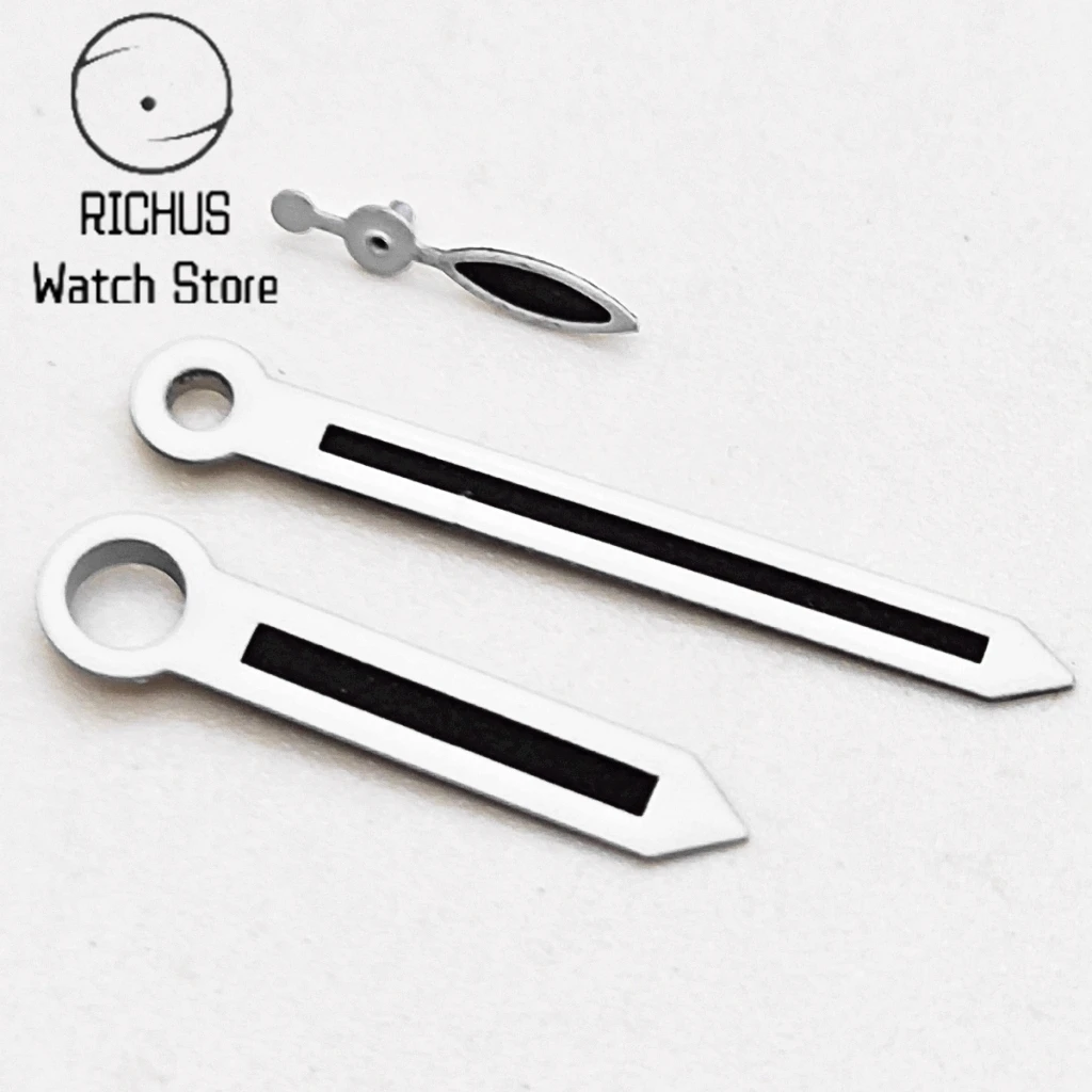 RICHUS ETA6497 ساعة يد خضراء مضيئة تناسب ETA 6497 6498 ST3600 3620 ساعة يد تعمل بالحركة ملحق جزء