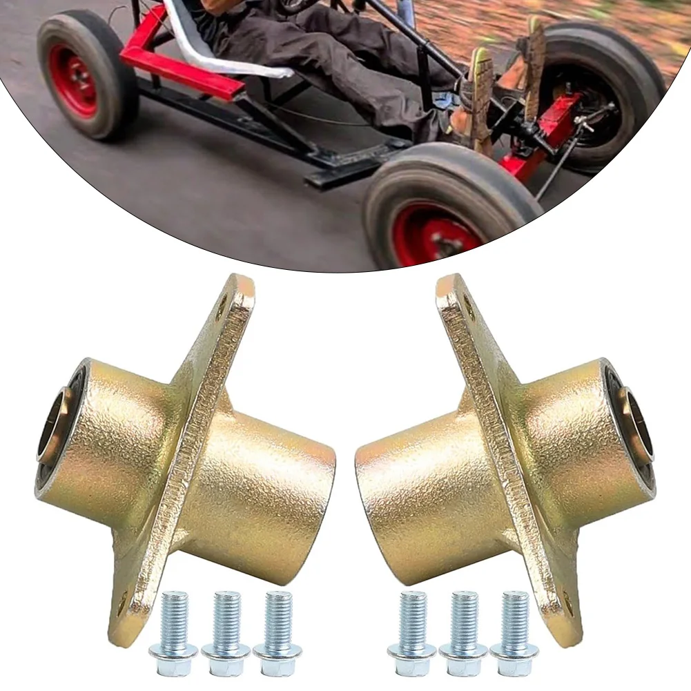 

78mm 3inch Front Wheel Hub 78mm Bolt Pattern Hardened Construction High Tensile Strength Bearing Included Direct Replacement