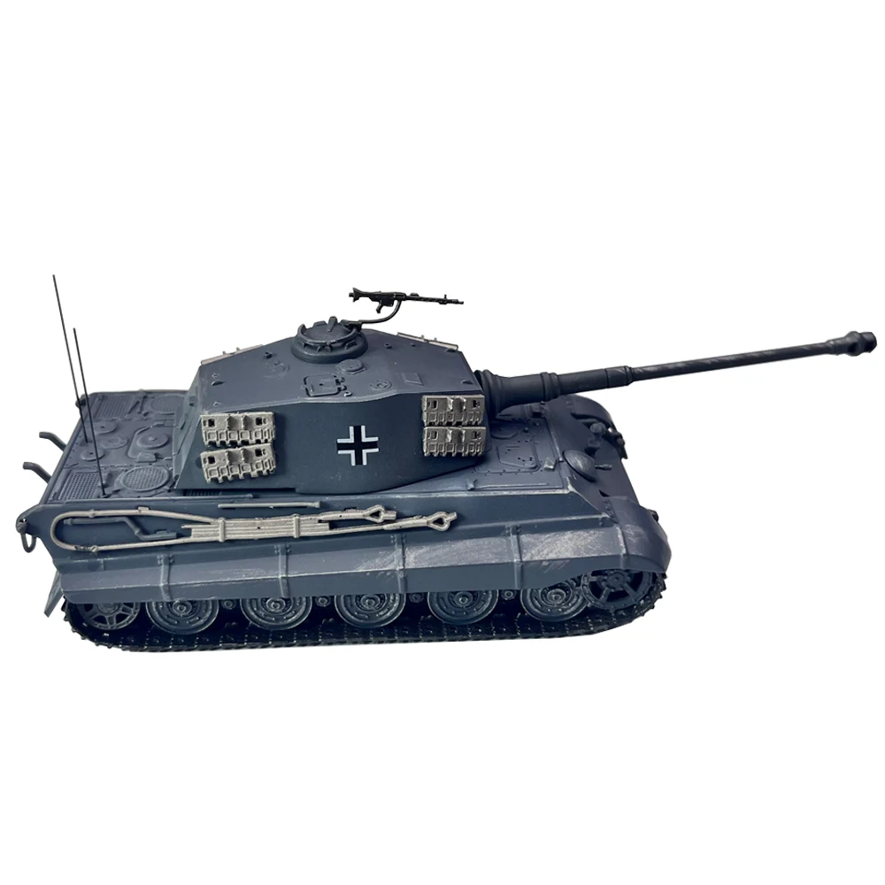 1/72 Tank King Tiger Jerman selesai Model militer hadiah mainan ornamen statis logam campuran ausvi Ausf.B