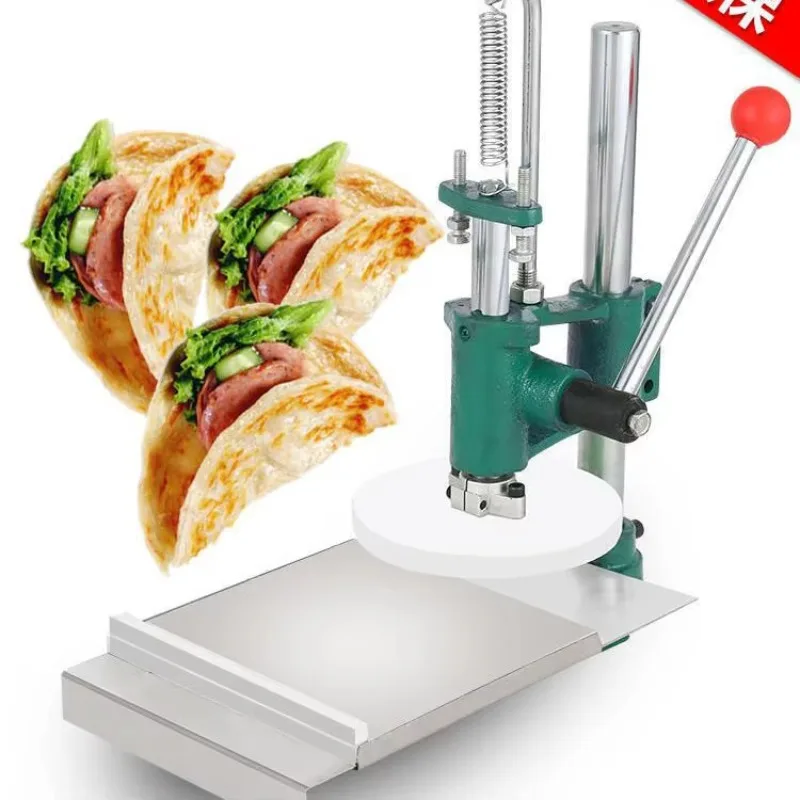 High Quality Manual Pizza & Flour Tortilla Dough Press Machine Portable Wholesale From Manufacturers