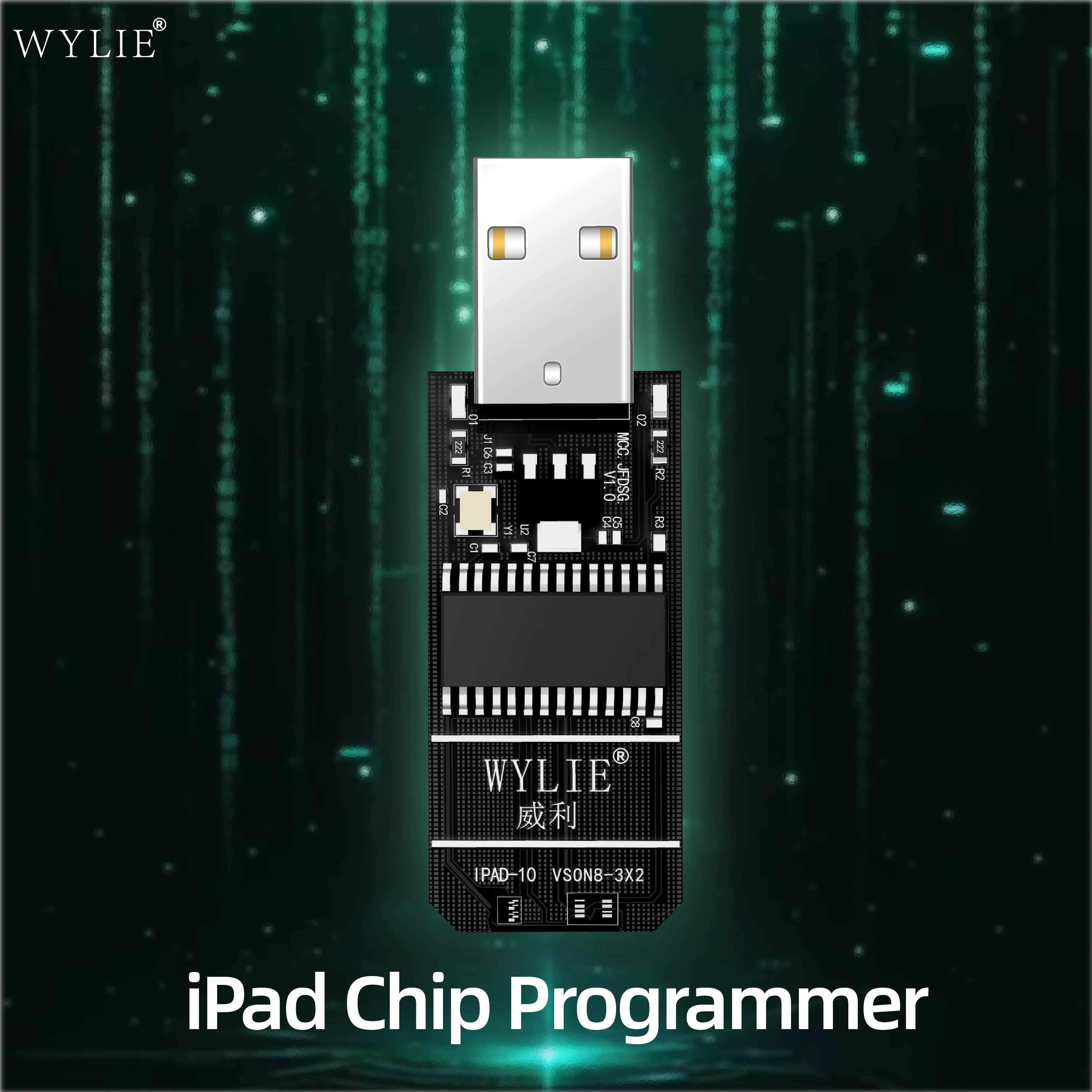 

WYLIE Chip Programmer for iPad models with TYC Support Solve Not Charging No Fast Charging Issue iPad Charging Problem Repair