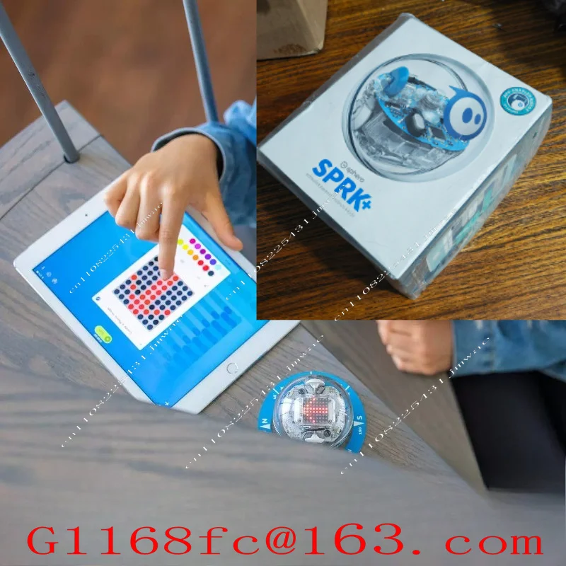 Sphero Sprk+BOLT, Máquina de Programación Inteligente, Bola Inalámbrica con Bluetooth, Rompecabezas para Niños, Educación Temprana
